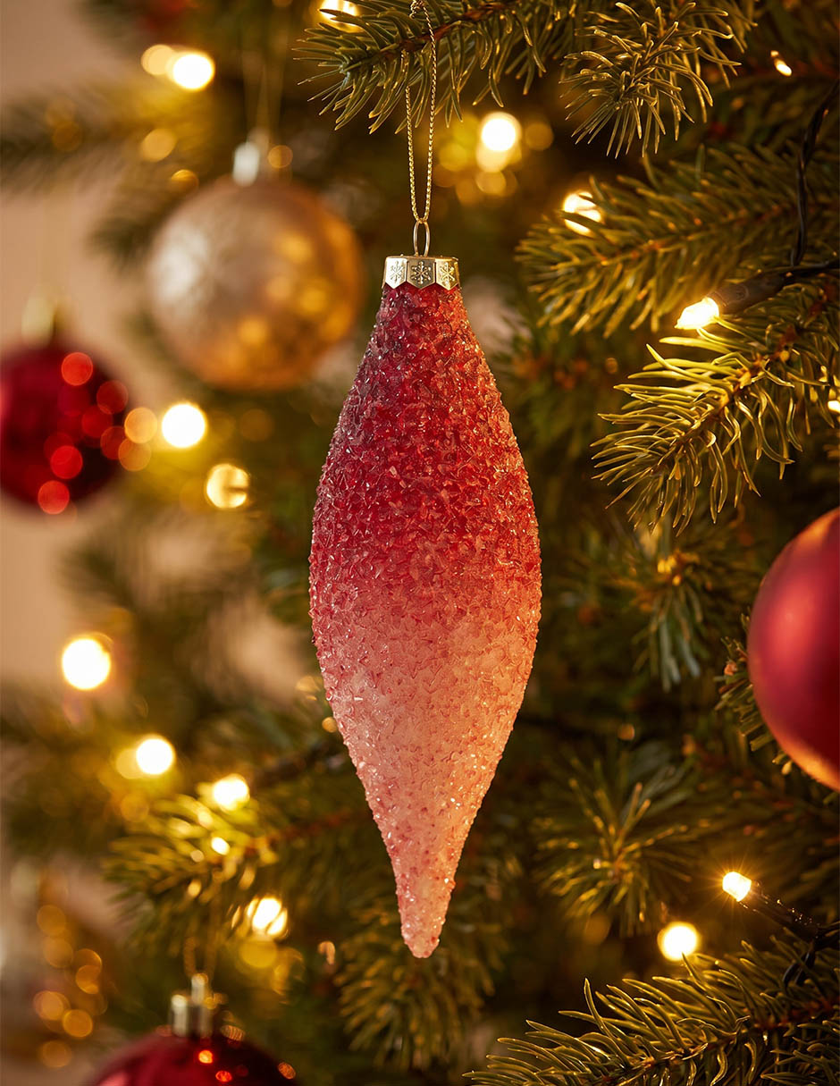 Ornamento navideño gota 3