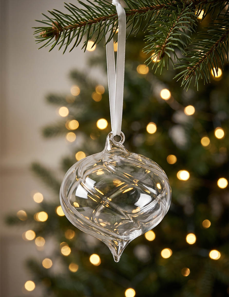 Ornamento navideño gota