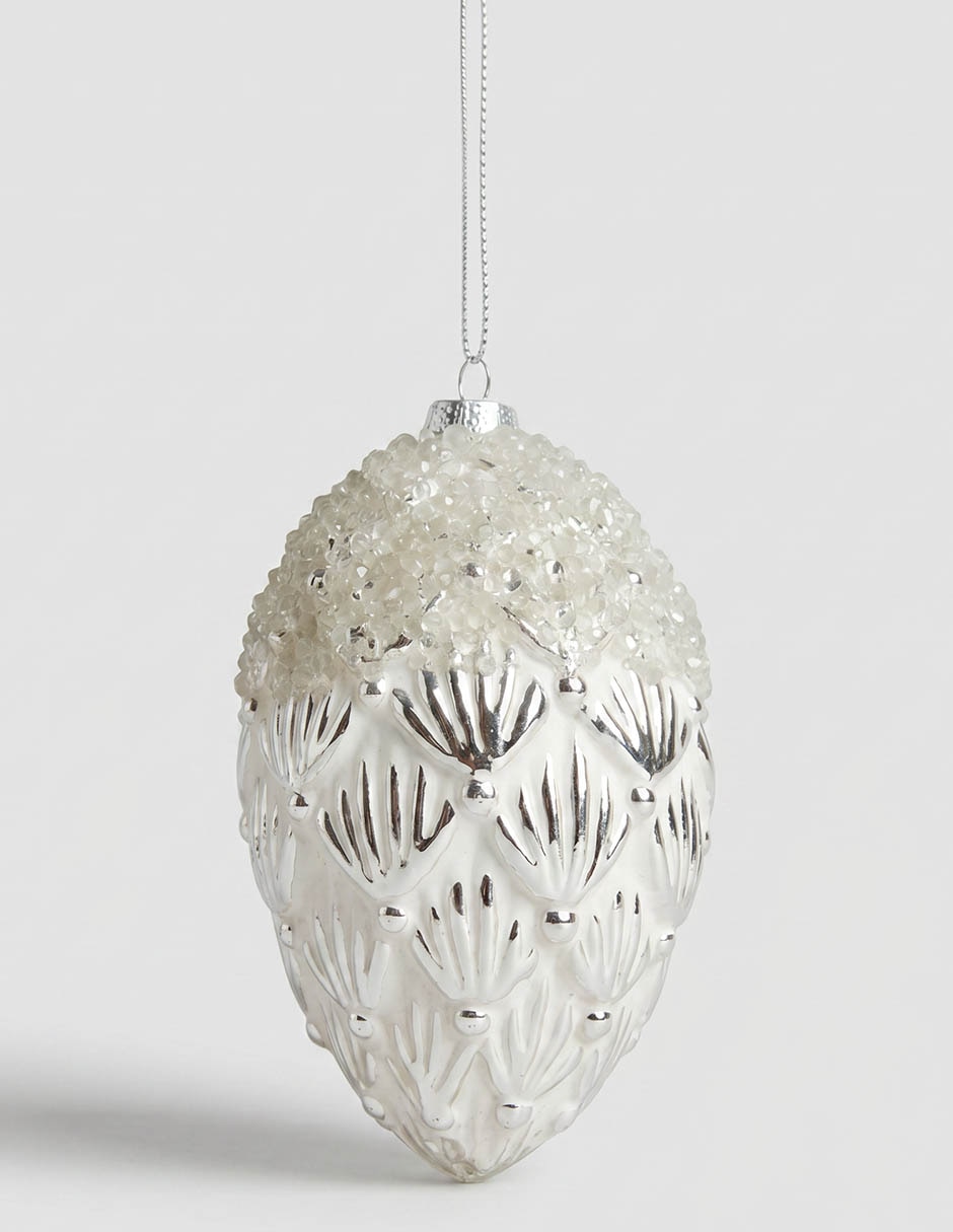 Ornamento navideño piña 1