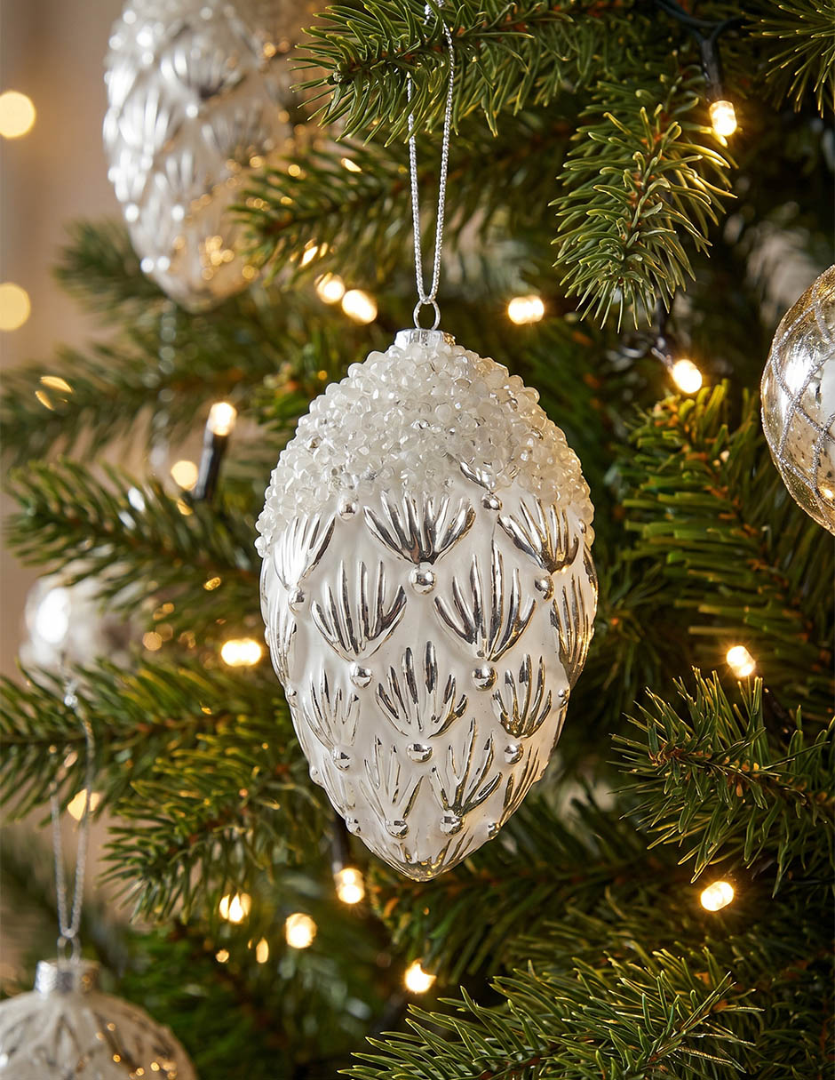 Ornamento navideño piña 3