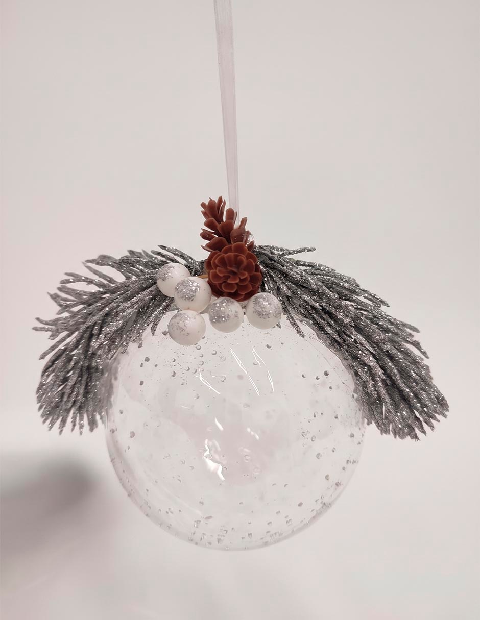 Ornamento navideño esfera