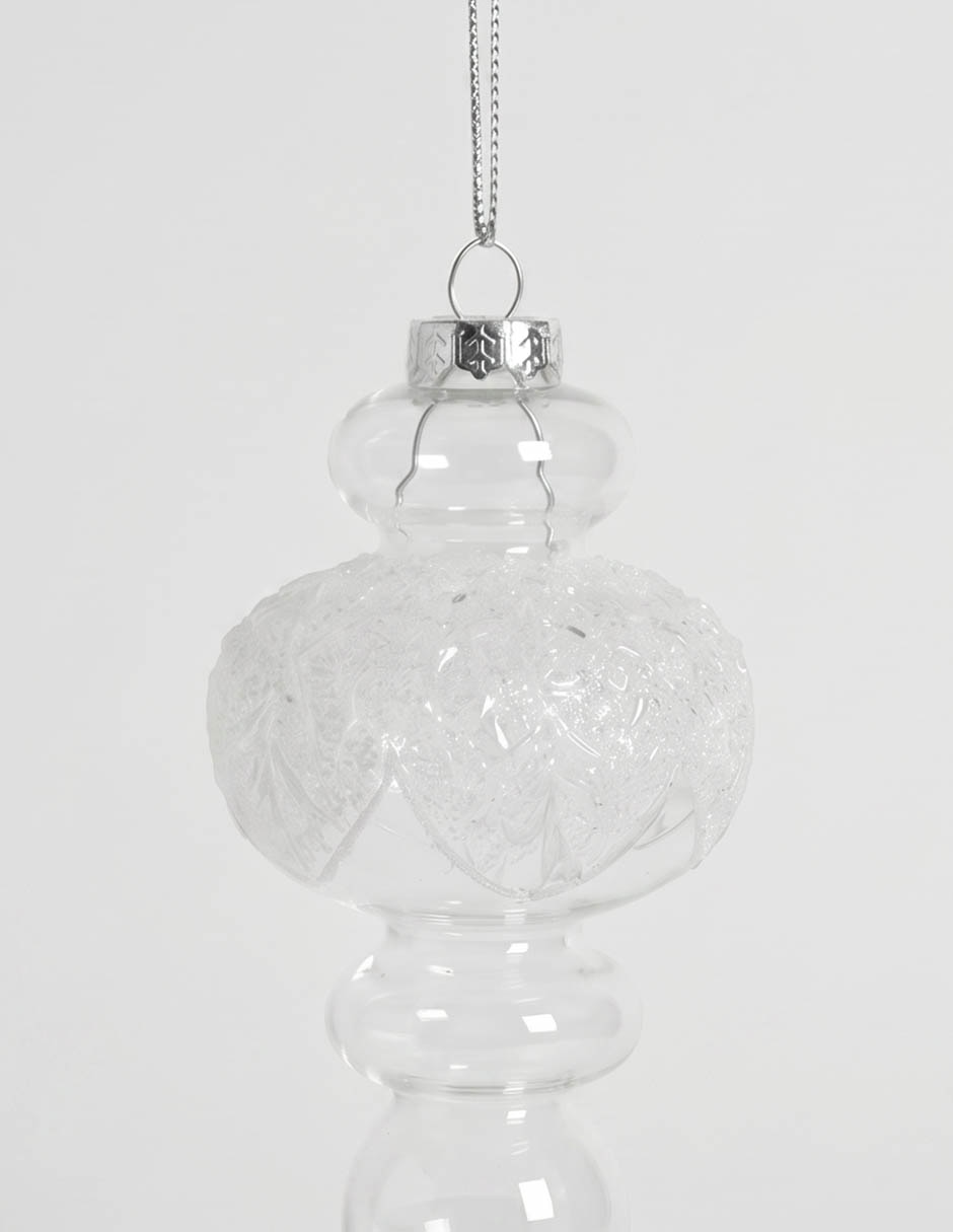 Ornamento navideño Rosa 3