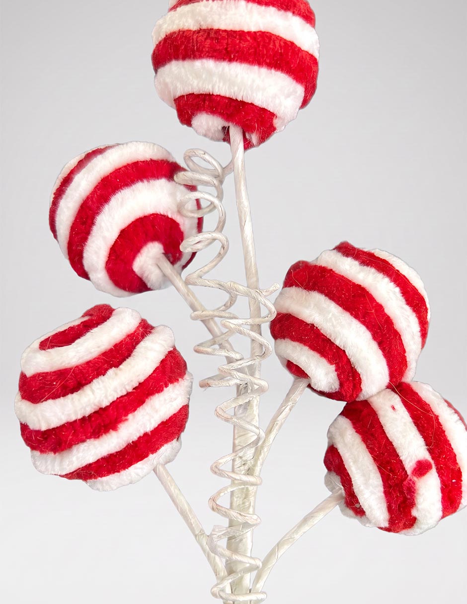 Ornamento navideño de dulce 2