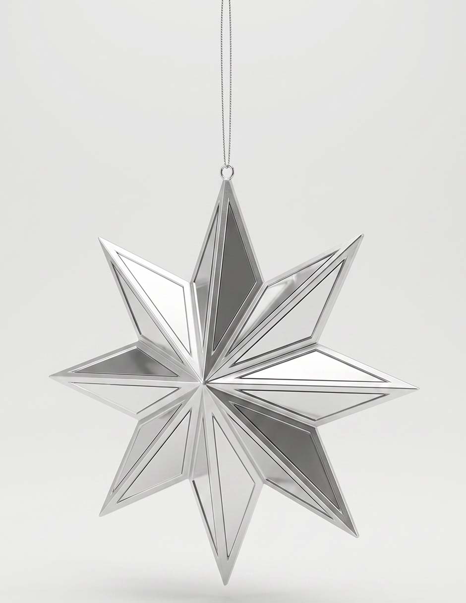 Ornamento Navideño estrella 2