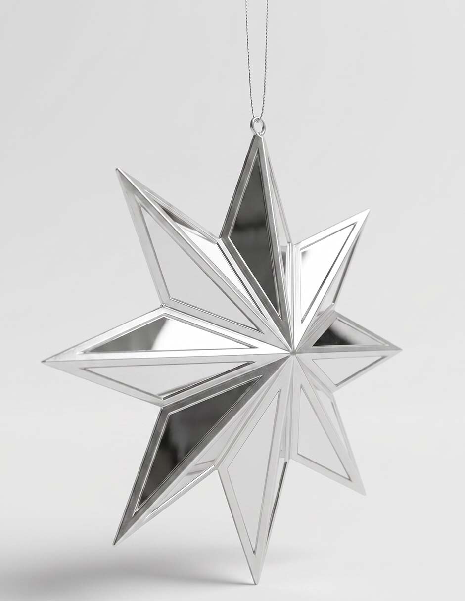 Ornamento Navideño estrella 3