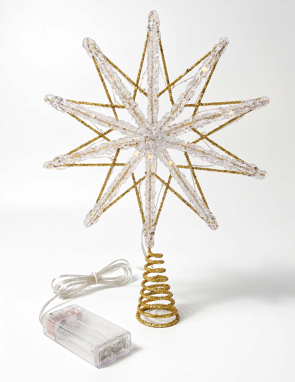 Punta para árbol navideño 1