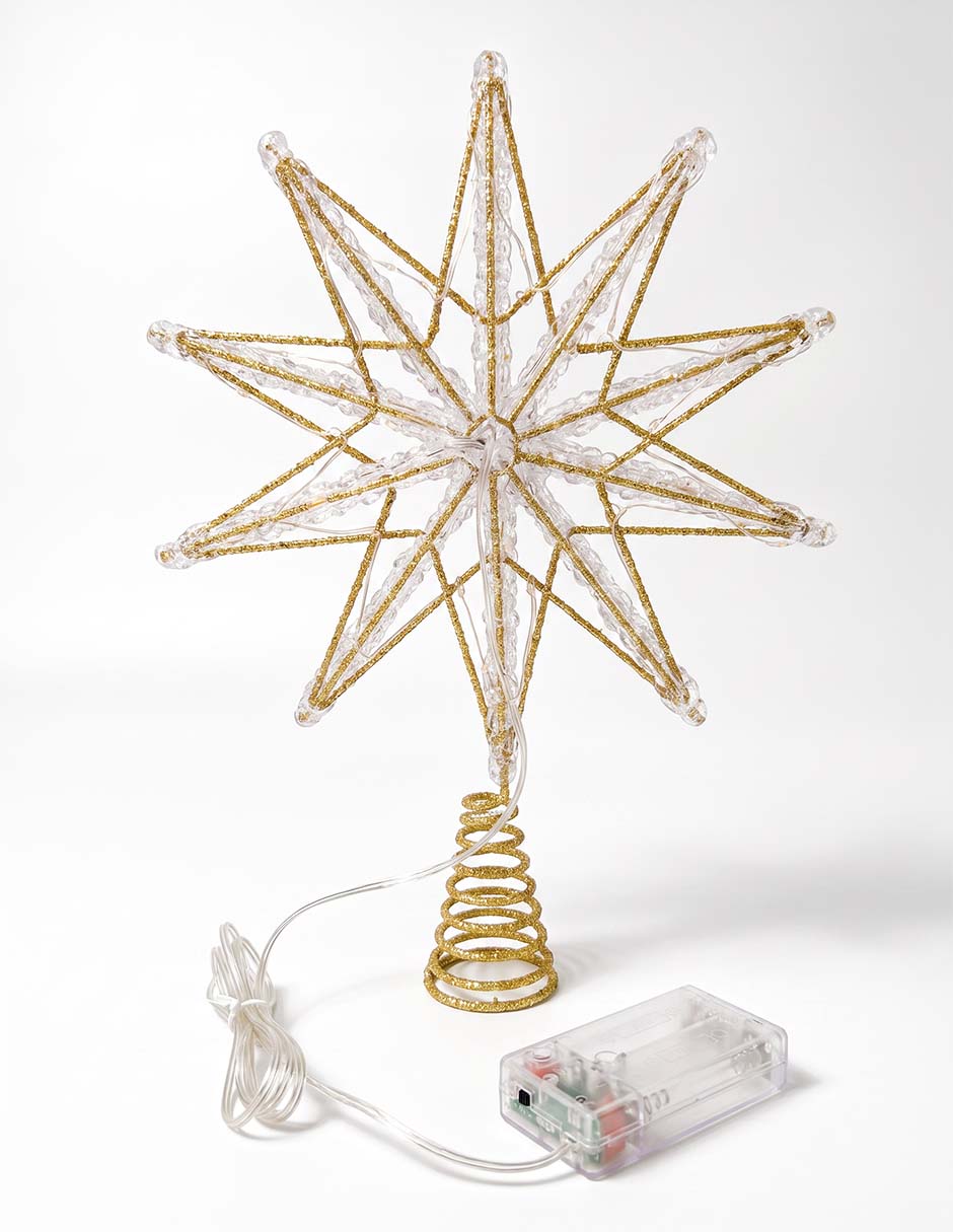 Punta para árbol navideño 2