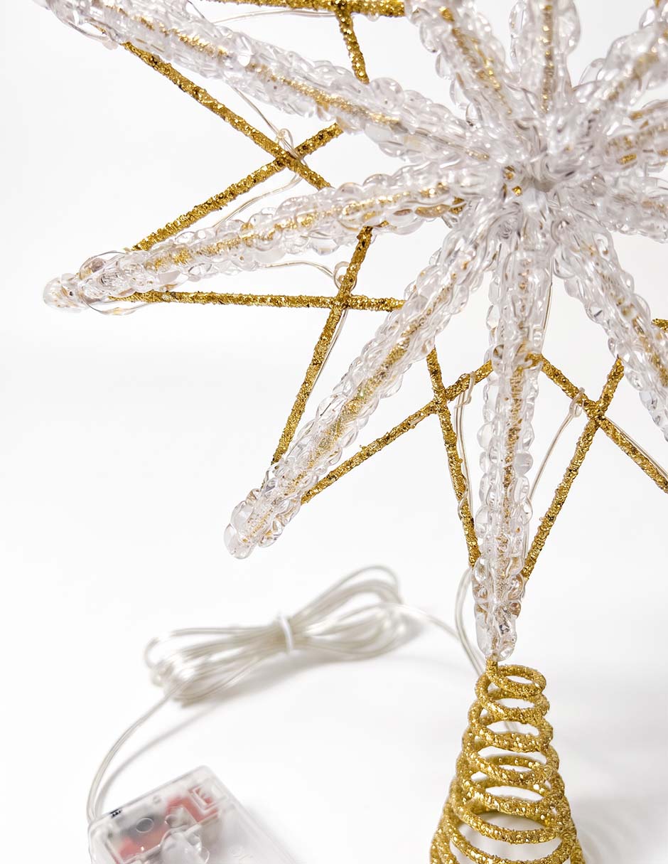 Punta para árbol navideño 3