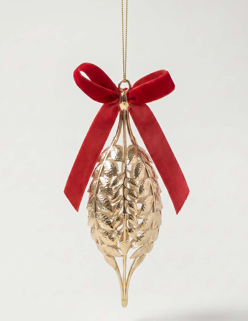 Oranmento navideño ovalado