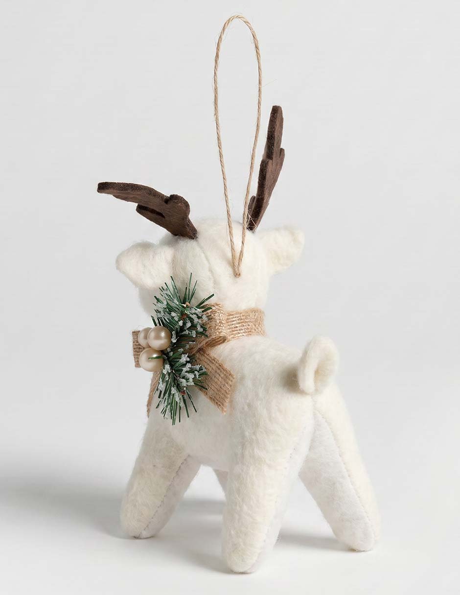 Ornamento navideño Reno 3