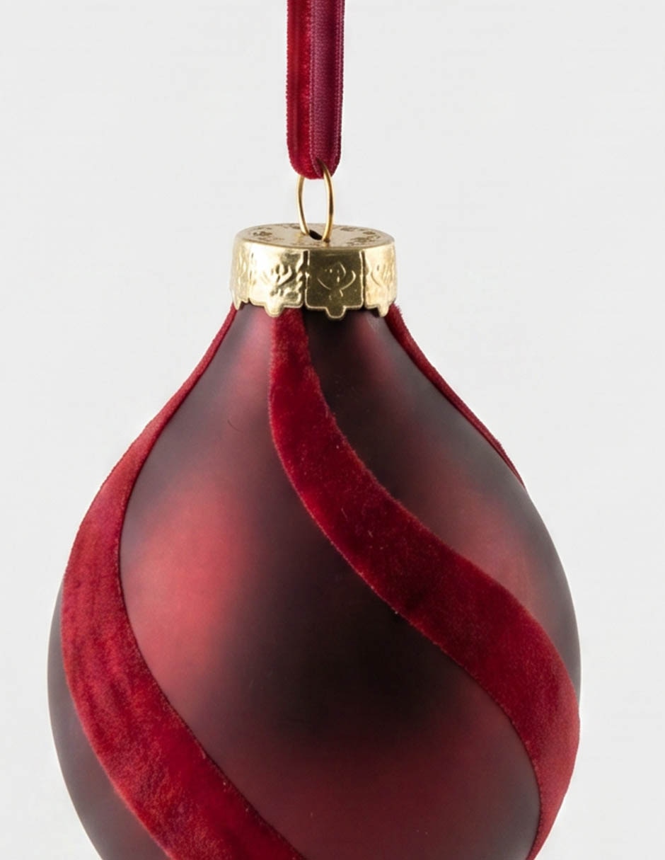 Ornamento navideño Roja 3