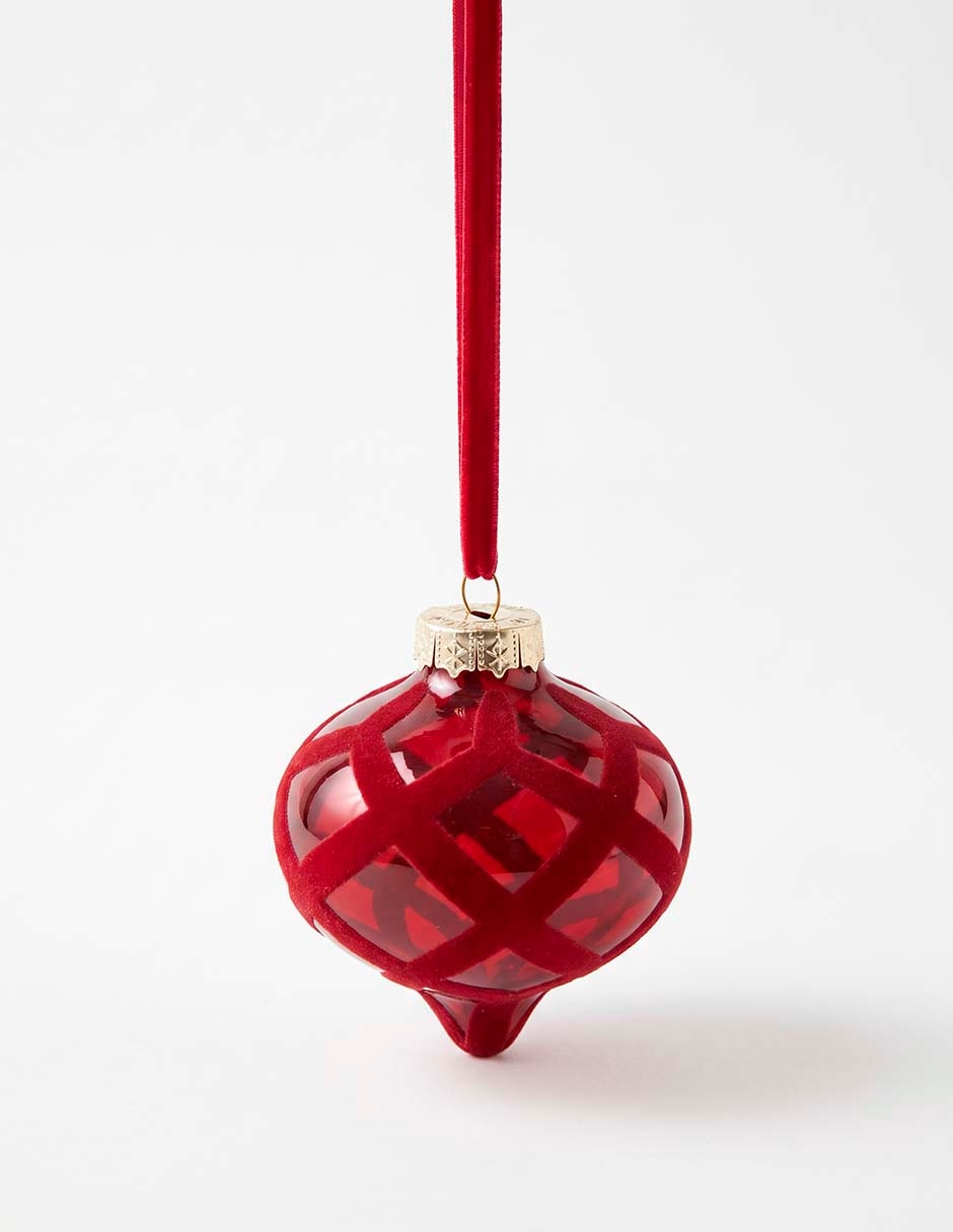Ornamento navideño gota