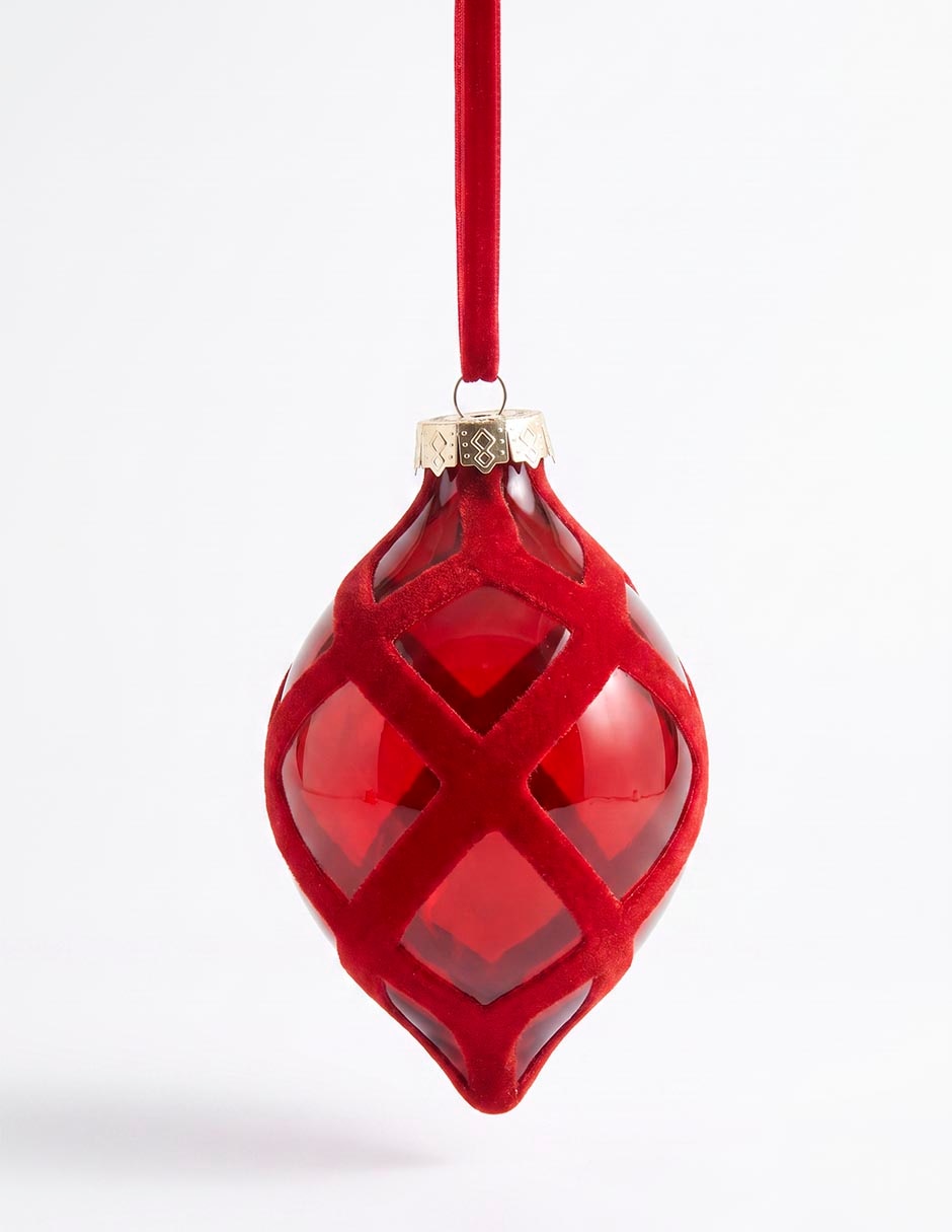 Ornamento navideño gota 3