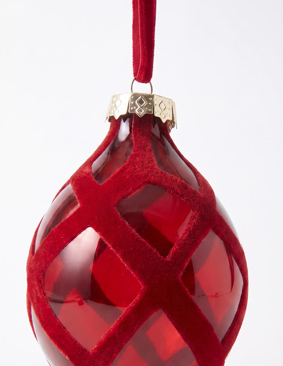 Ornamento navideño gota 2