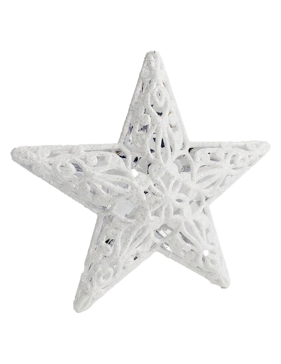 Ornamento navideño estrella 1