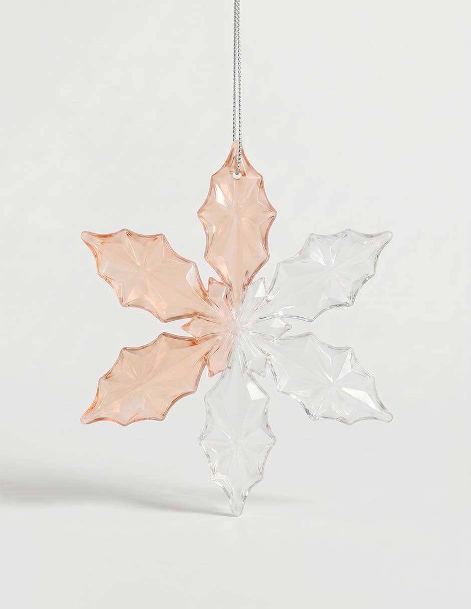 Ornamento navideño estrella 3