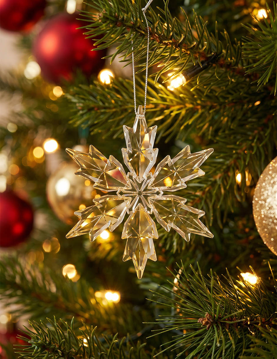 Ornamento navideño estrella 4