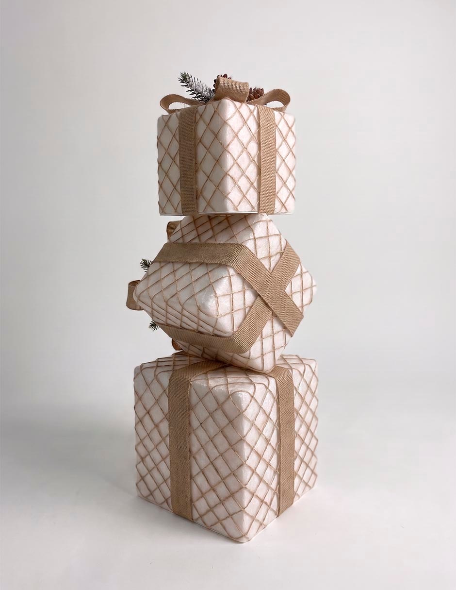 Figura decorativa navideña de regalo 3