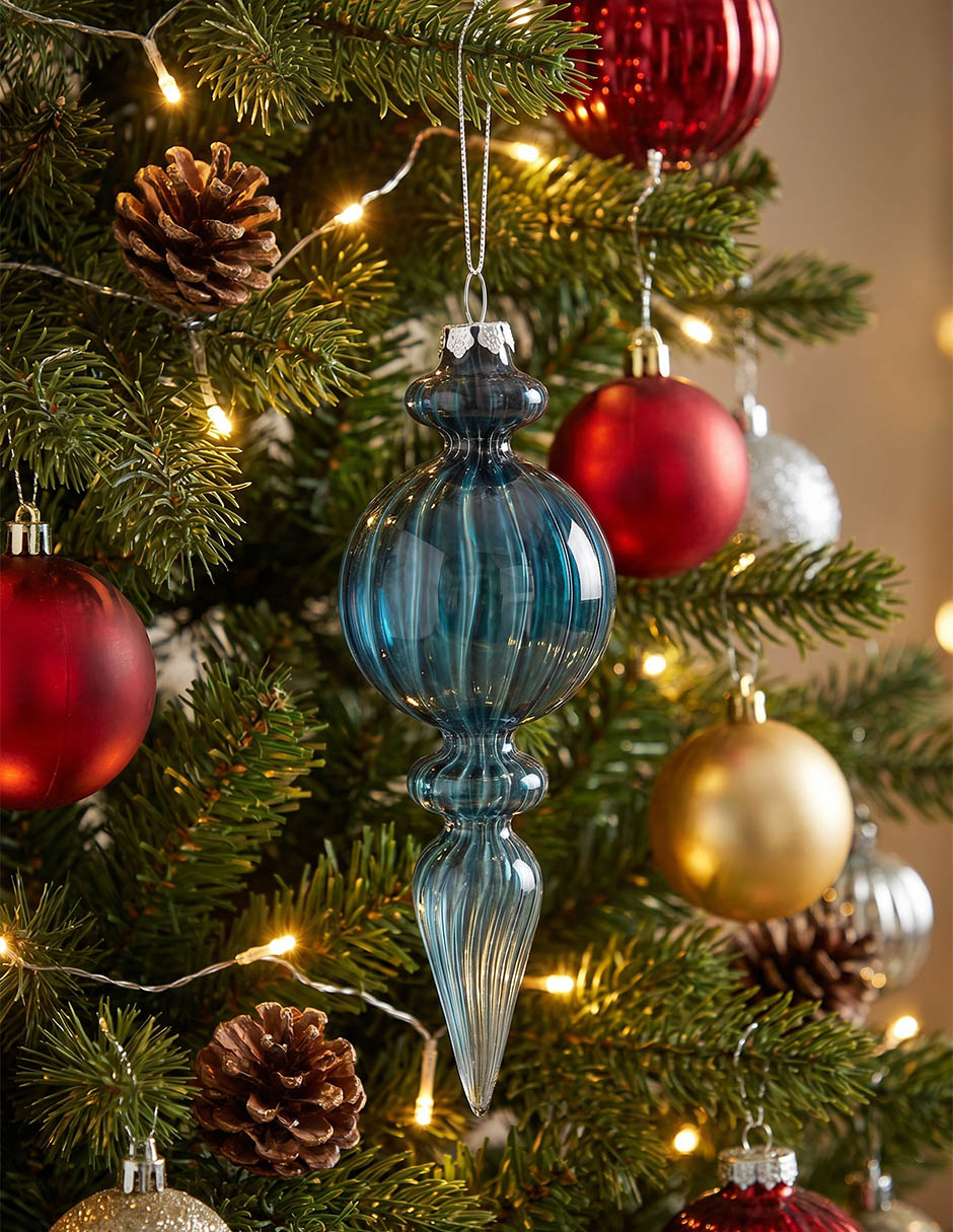 Ornamento navideño carámbano