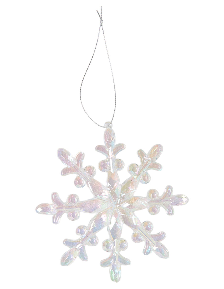 Ornamento navideño de copo de nieve 2