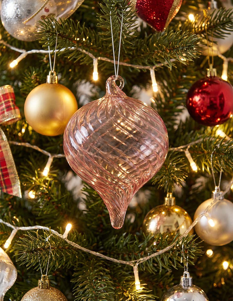Ornamento navideño espiral 3
