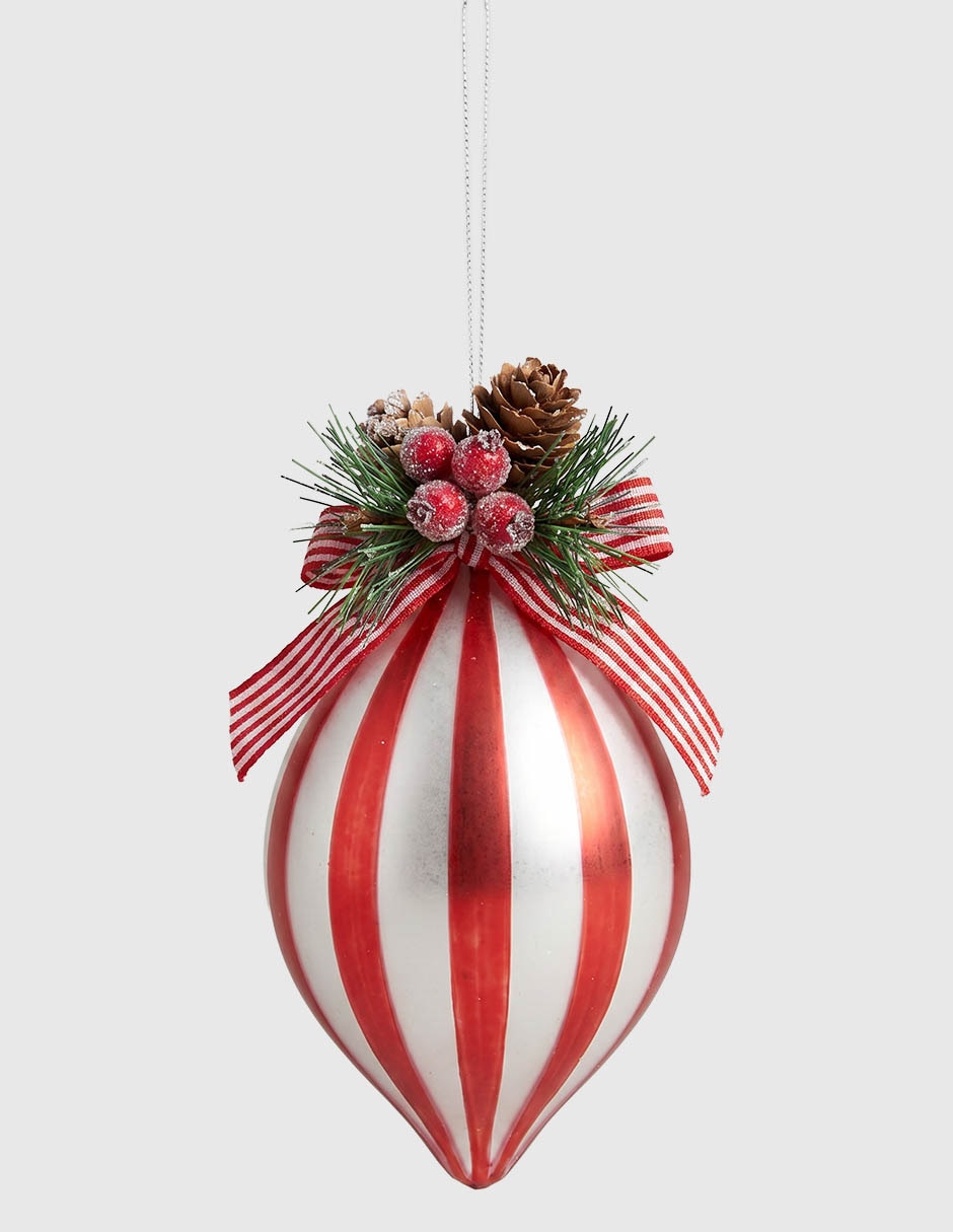 Ornamento navideño gota 1