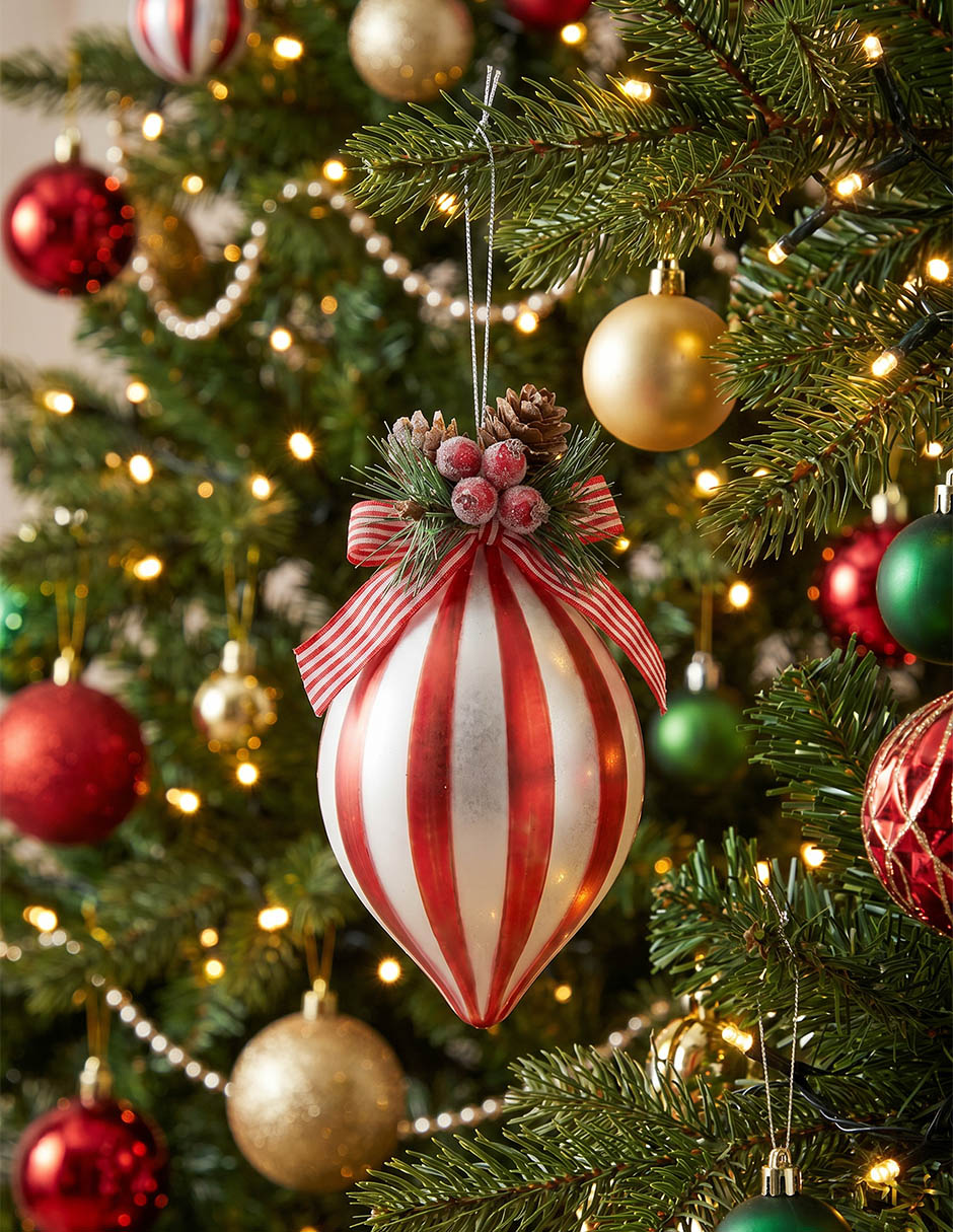 Ornamento navideño gota 4