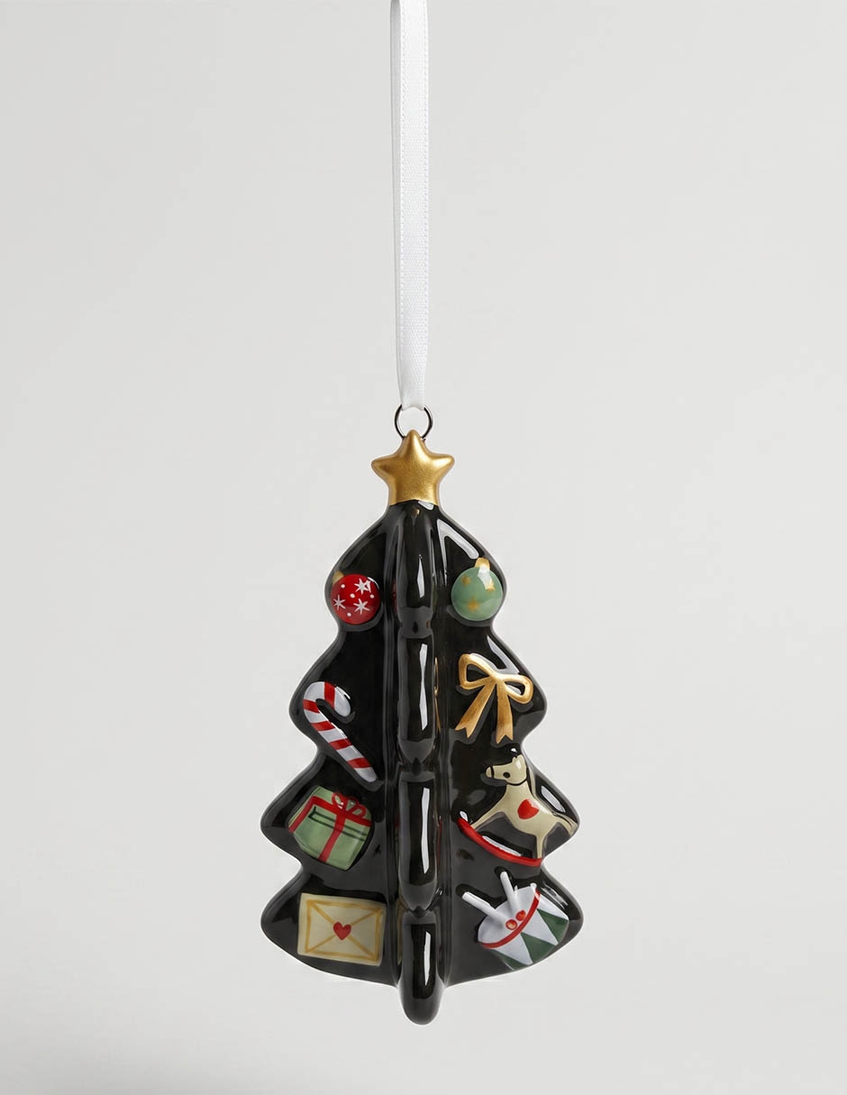 Ornamento navideño árbol navidad 1