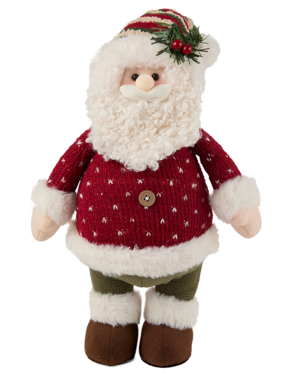 Figura decorativa navideña de santa claus