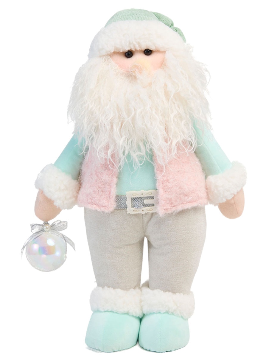 Figura decorativa navideña de santa claus
