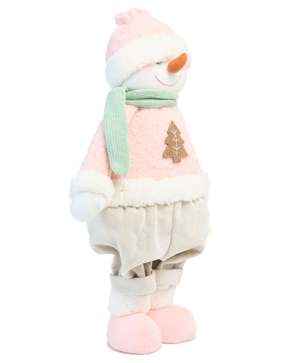 Figura decorativa navideña de muñeco nieve 2