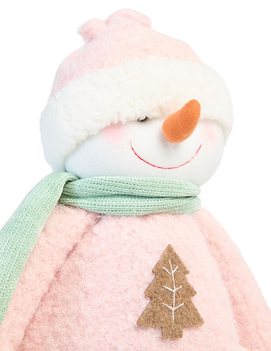 Figura decorativa navideña de muñeco nieve 4