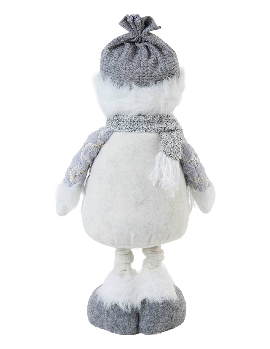 Figura decorativa navideña de muñeco nieve 3