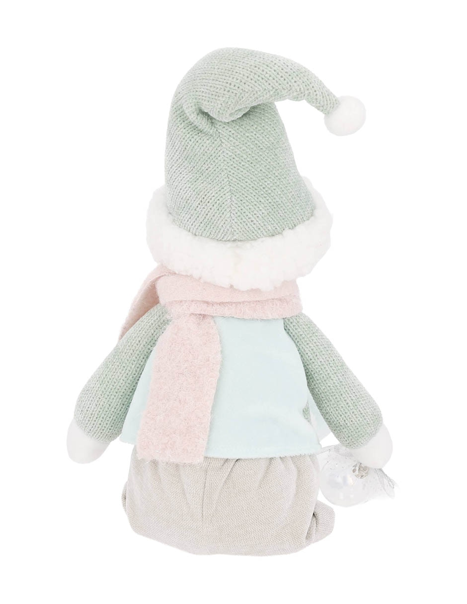 Figura de tela de muñeco nieve 3