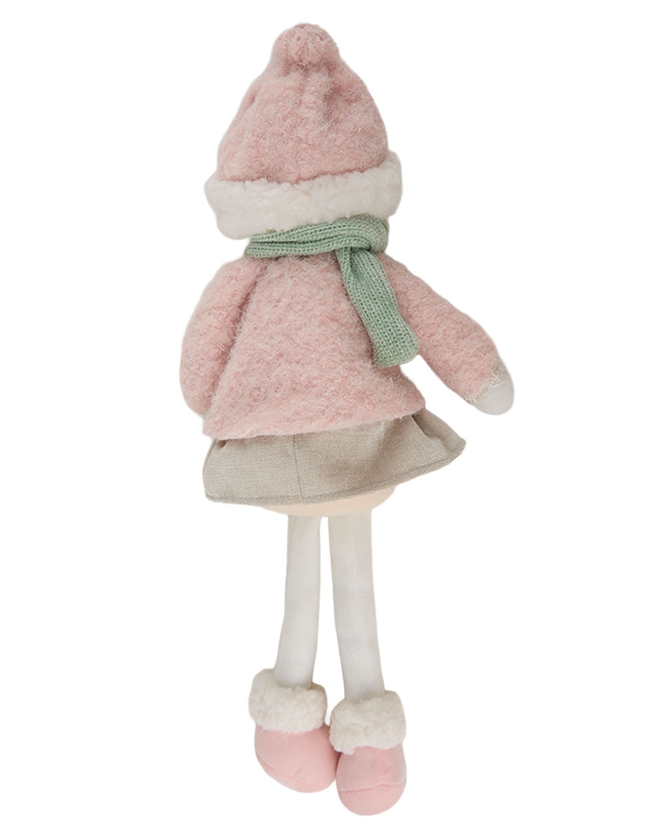 Figura decorativa navideña de muñeco nieve 3
