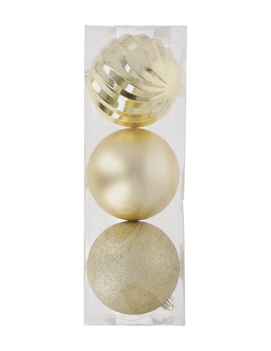 Set esferas navideñas con 3 piezas 1