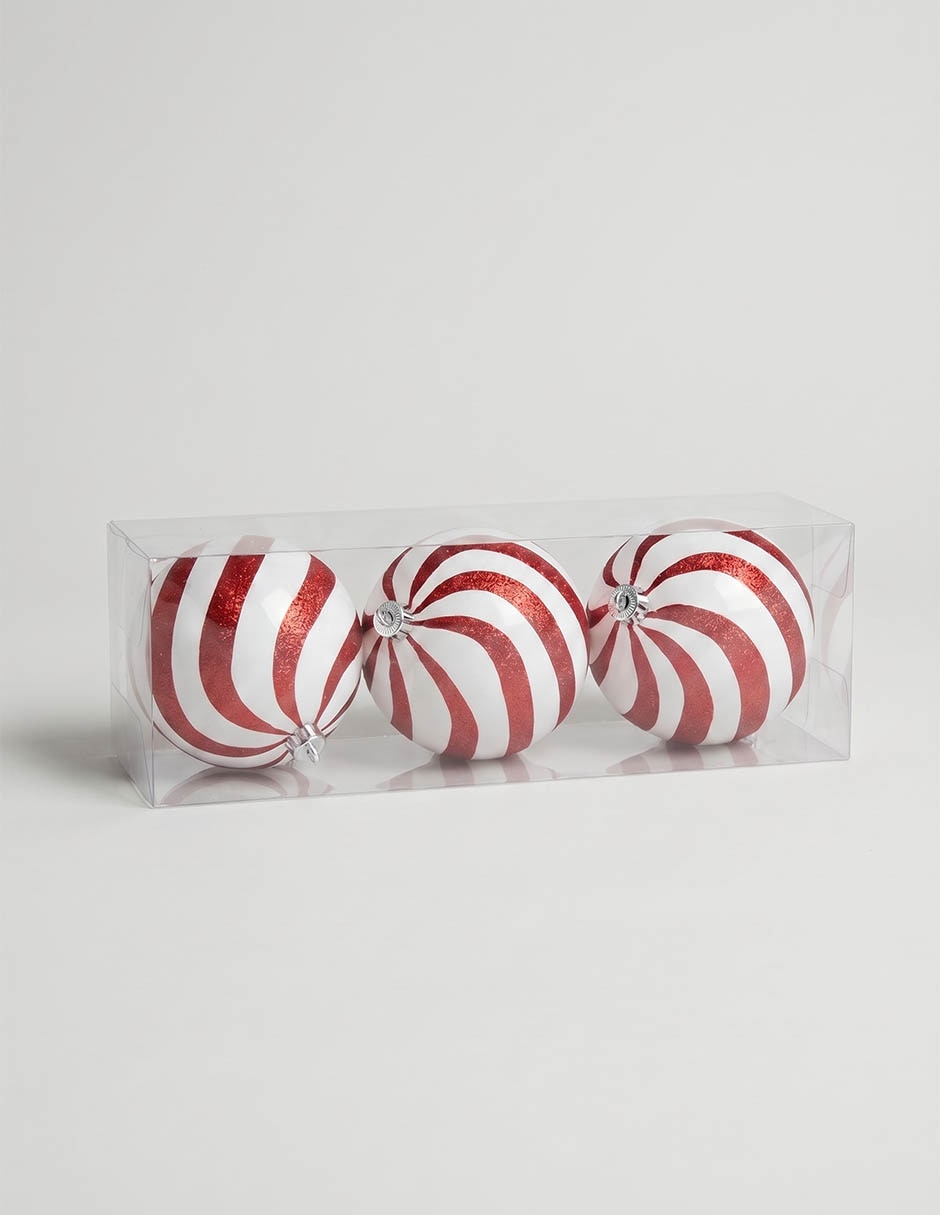 Set de esferas Navideñas con 3 piezas 1