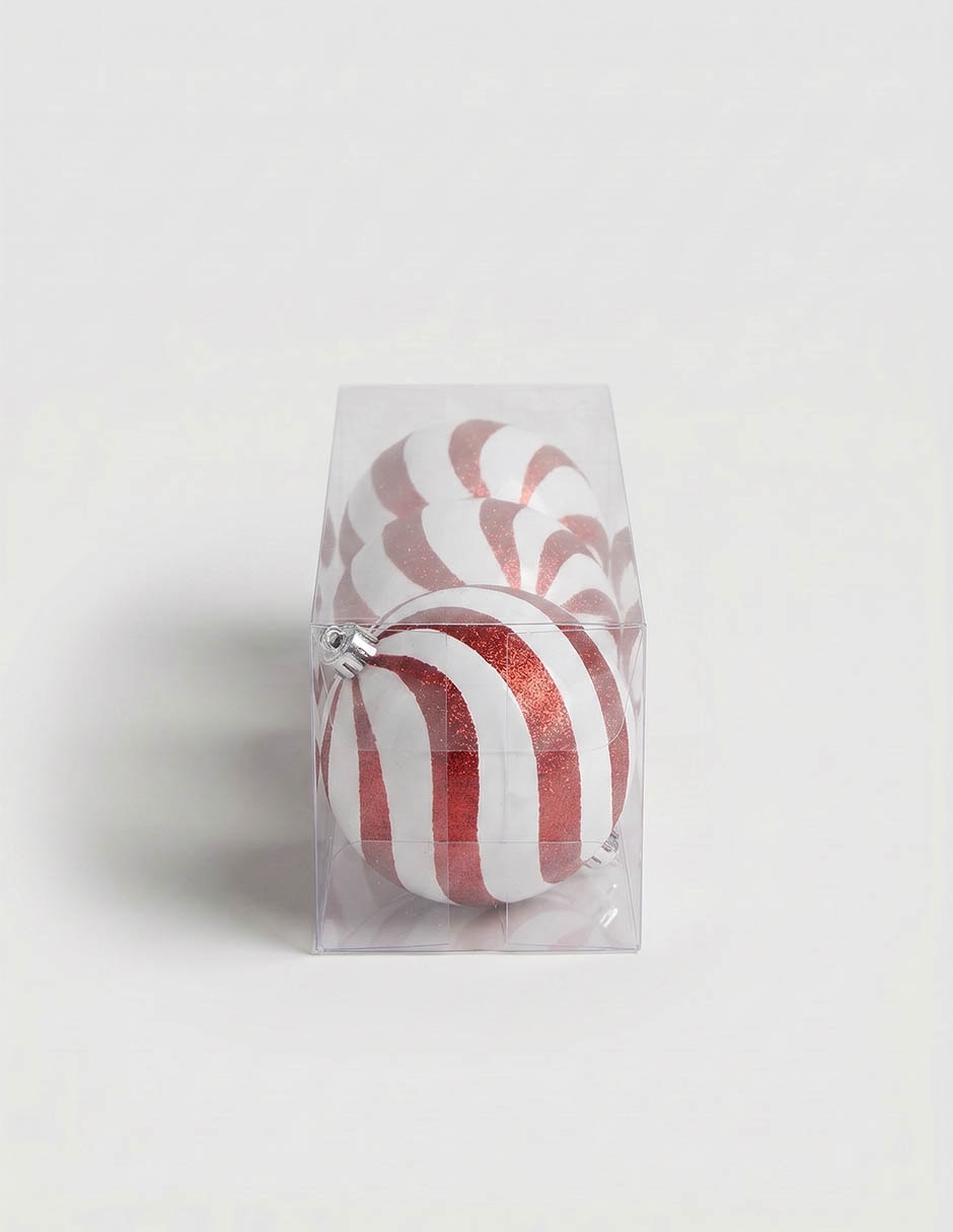 Set de esferas Navideñas con 3 piezas 3