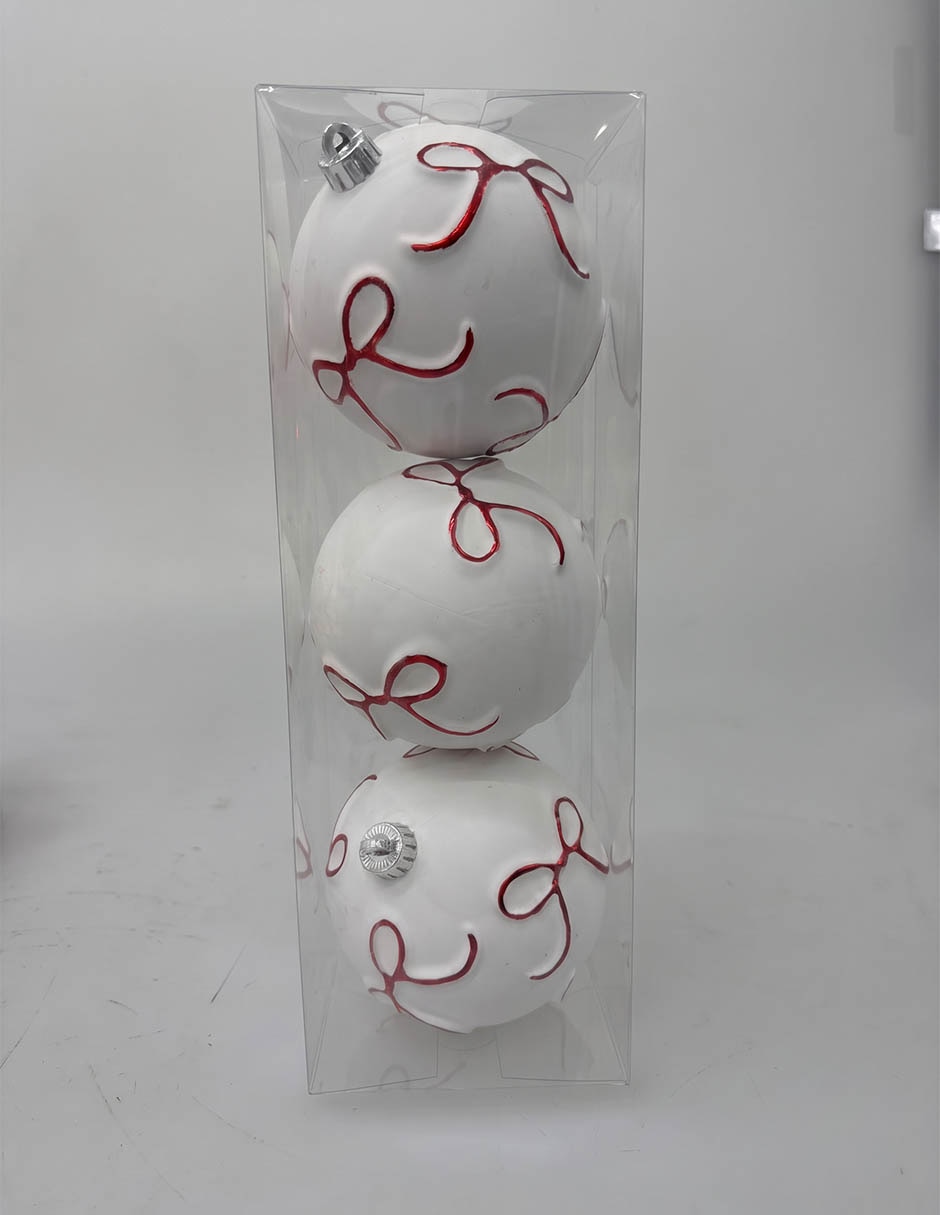 Set esfera navideña con 3 piezas 1