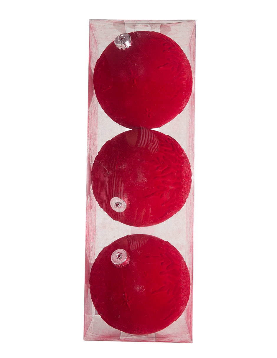 Set esfera navideña con 3 piezas 1