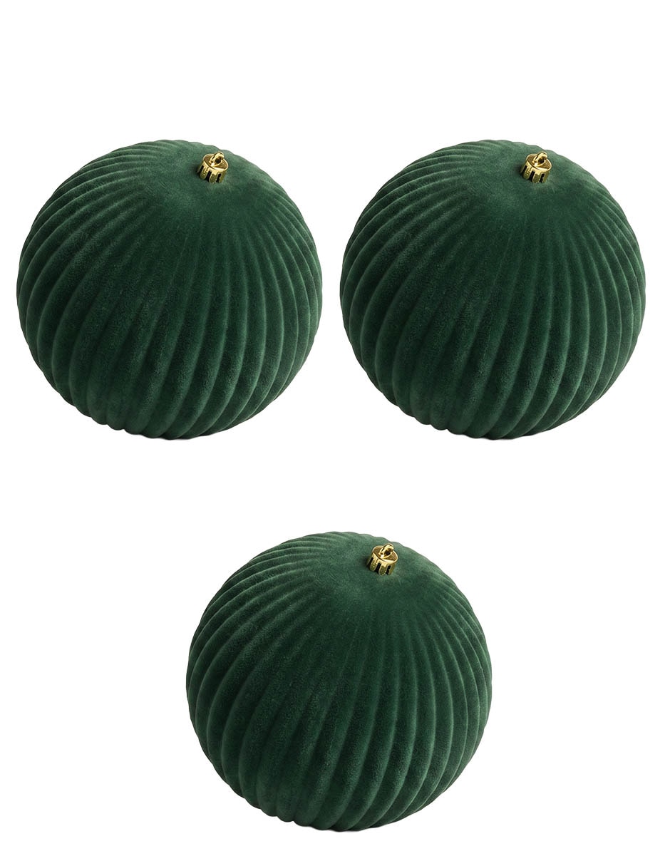 Set de esfera navideña con 3 piezas 1