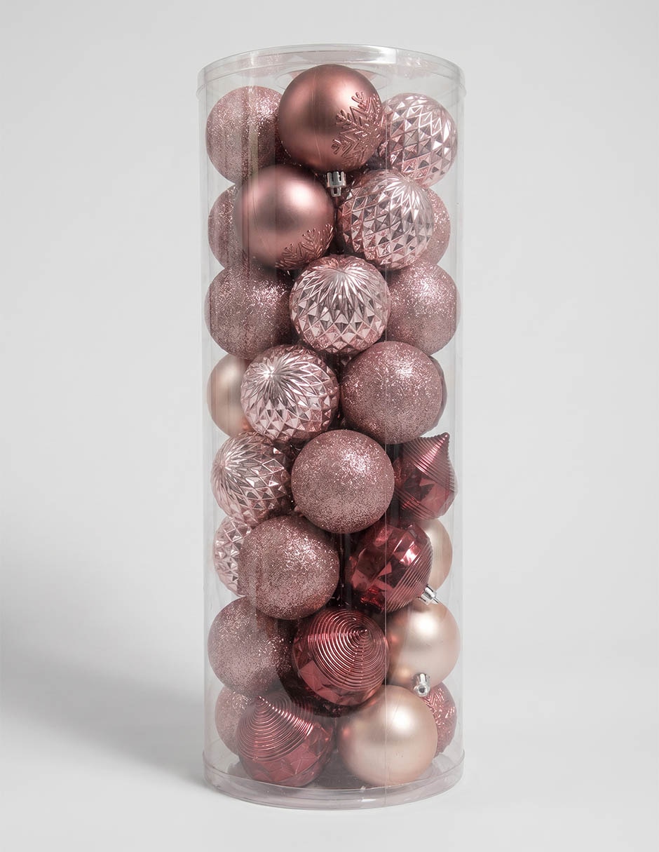 Set de esferas navideñas con 50 piezas 1