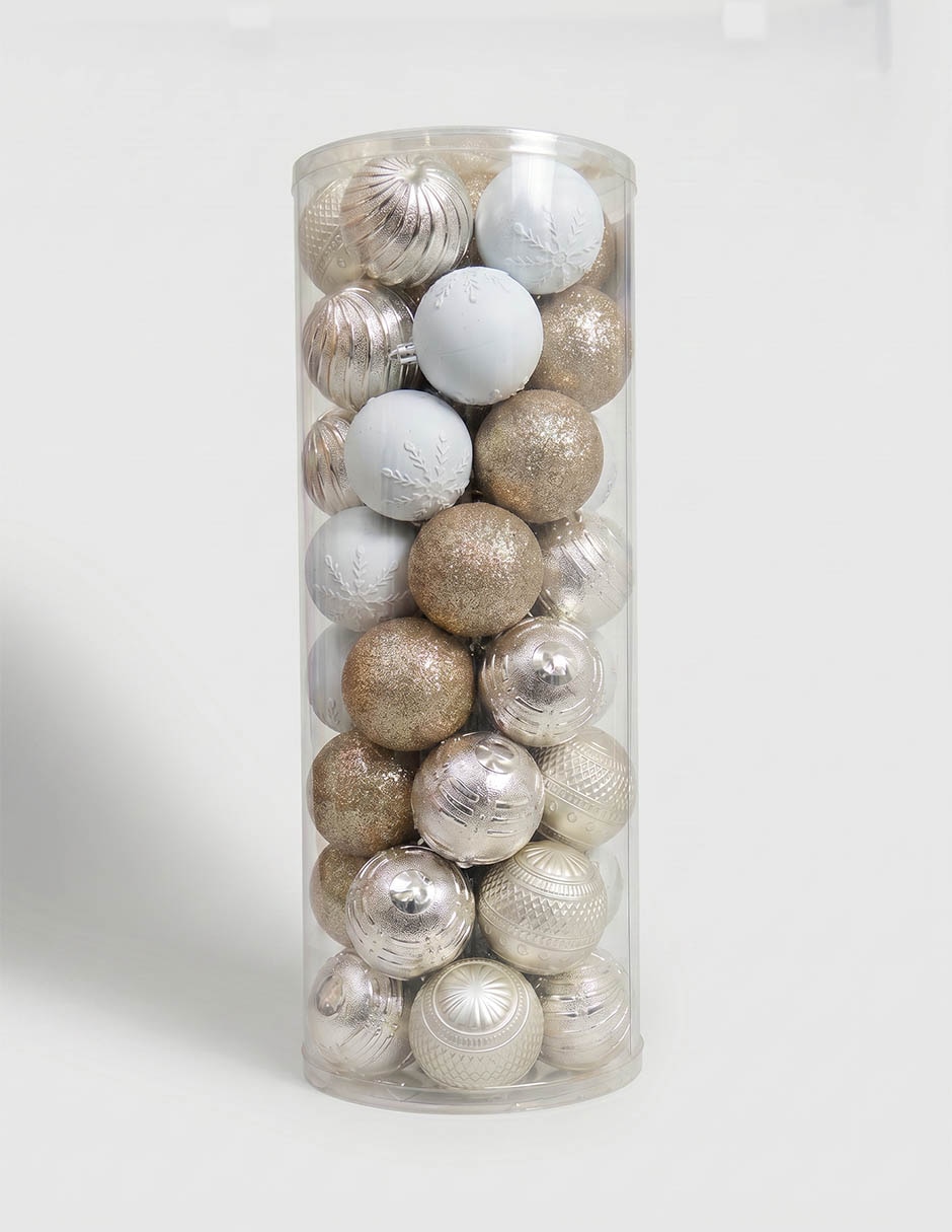 Set esfera navideña con 50 piezas 1