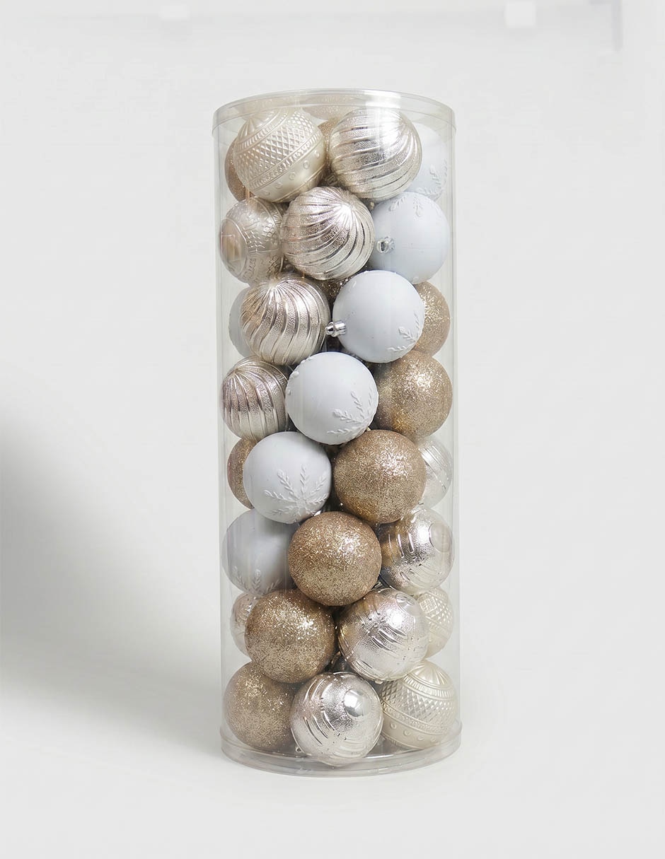 Set esfera navideña con 50 piezas 2