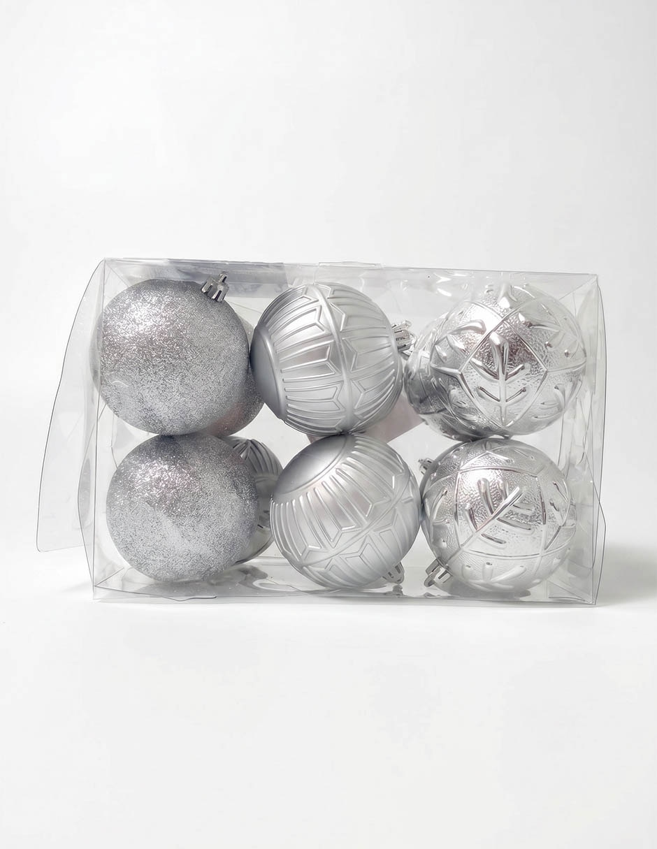 Set esfera navideña con 12 piezas 3
