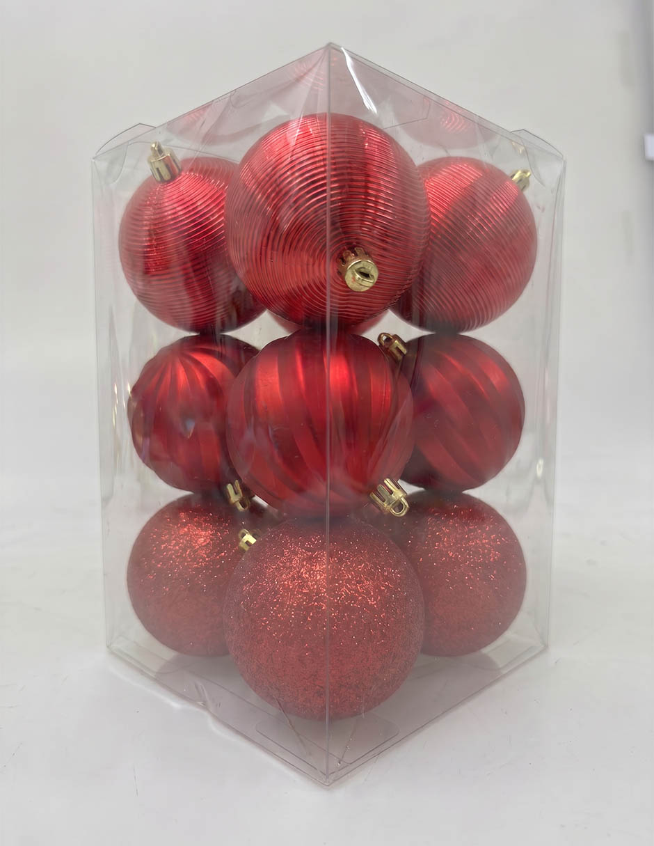 Set esfera navideña con 12 piezas 3
