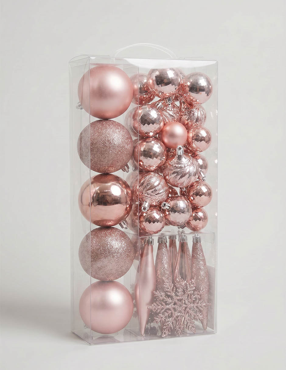 Set de esfera navideña con 47 piezas 2