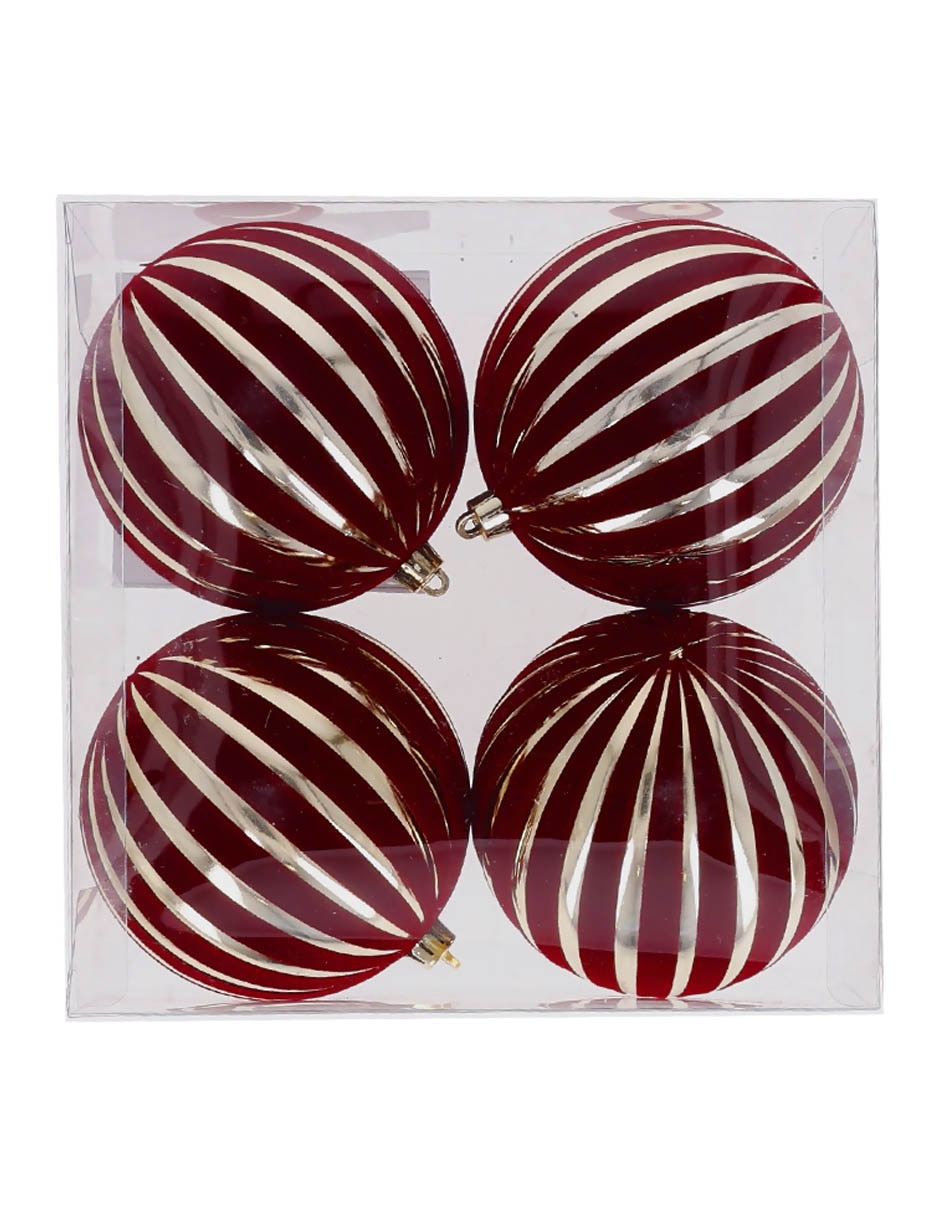 Set esfera navideña con 4 piezas 1