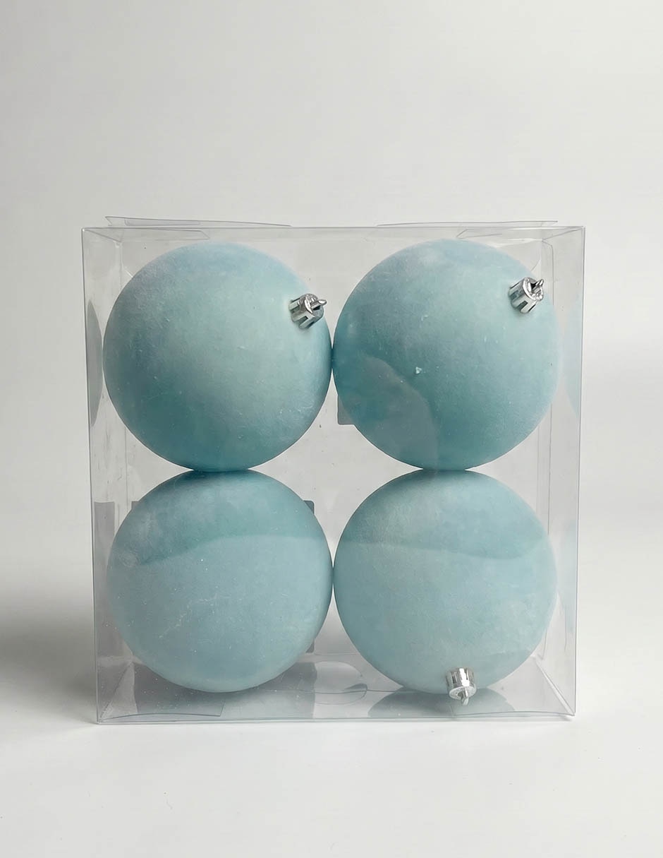 Set De Esferas Navideñas Con 4 Piezas 1