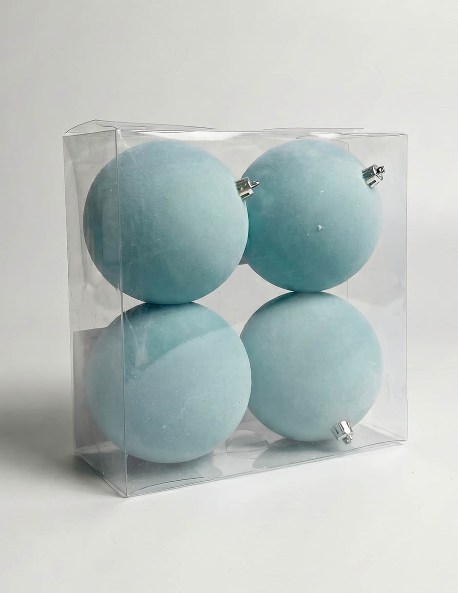 Set De Esferas Navideñas Con 4 Piezas 2